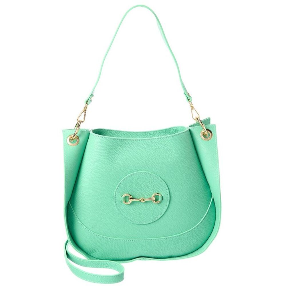 Isabella Rossetti Romy27 Leather Tote, Green
